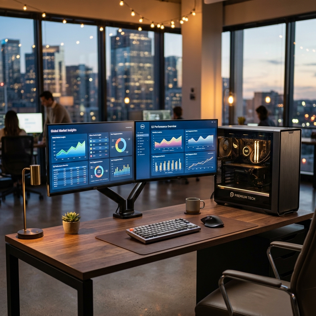 Premium Desktop Computer Rentals SPINFOSYS